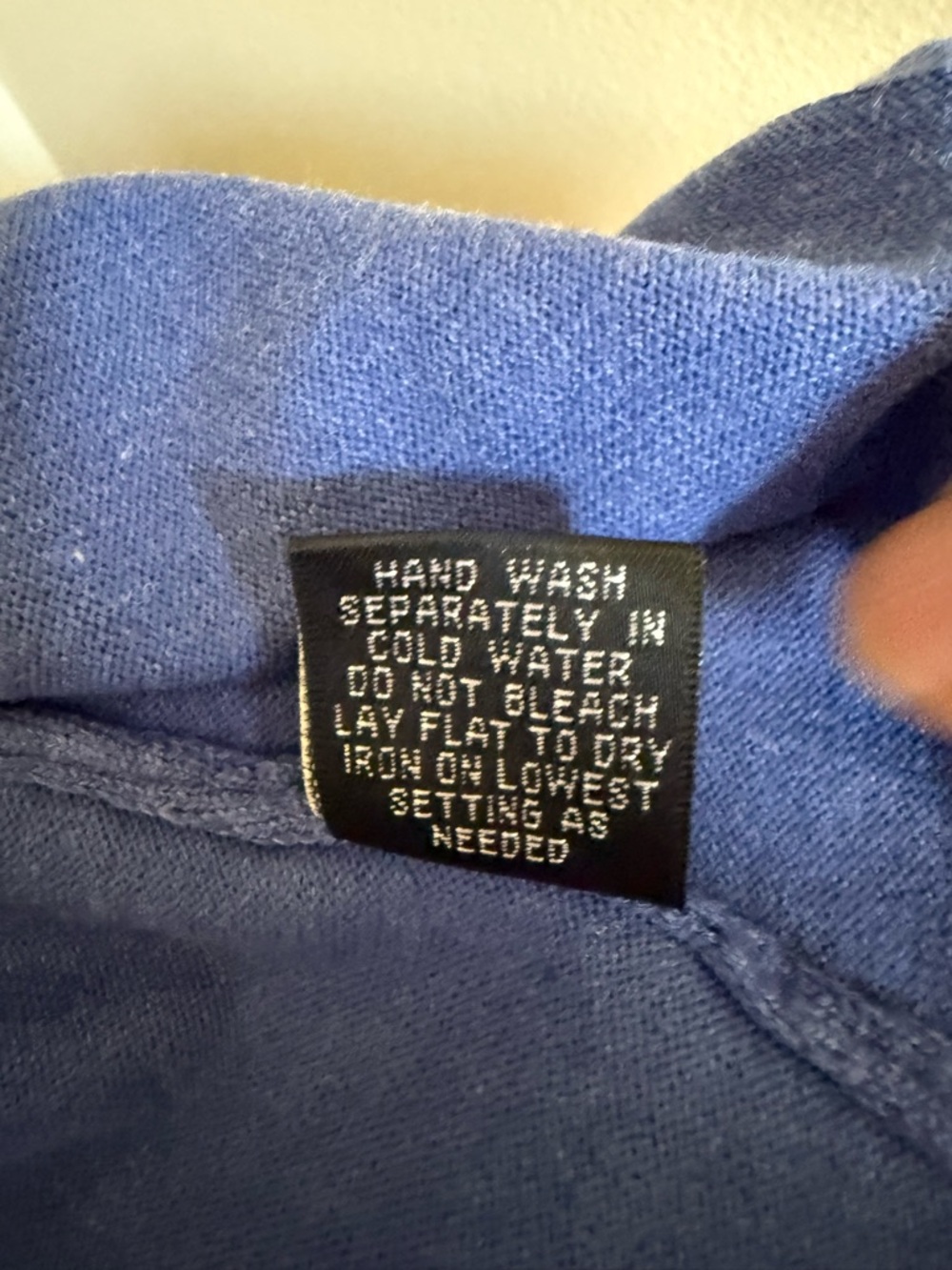 Cyrus Open-Front Royal Blue Cardigan Sweater - Picture 4 of 5